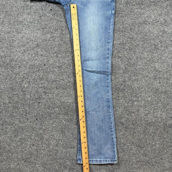 Democracy Ab Technology Womens Bootcut Jeans Size 2 Blue Denim Casual Mid Rise - Picture 7 of 9